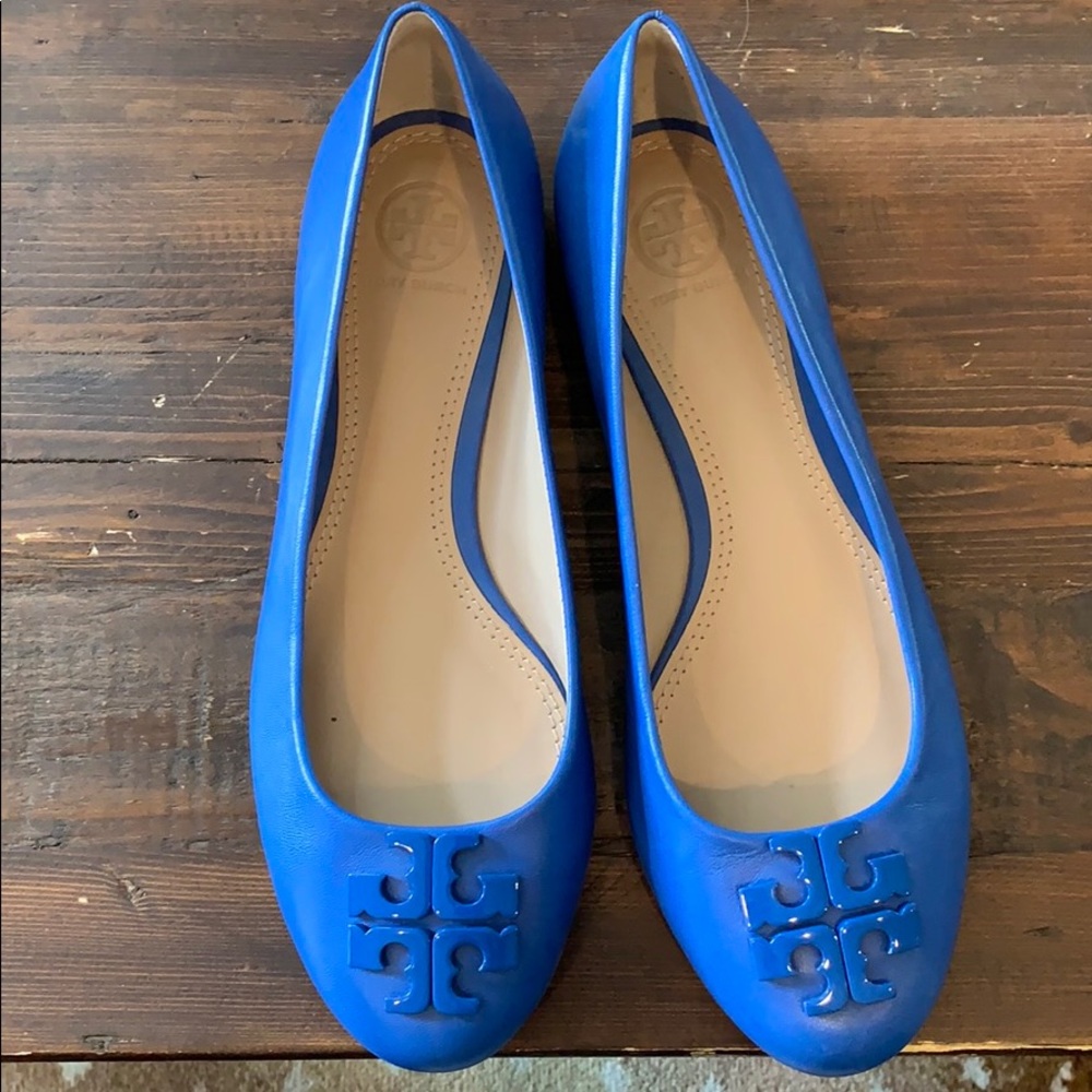 Tory Burch minnie valley flat